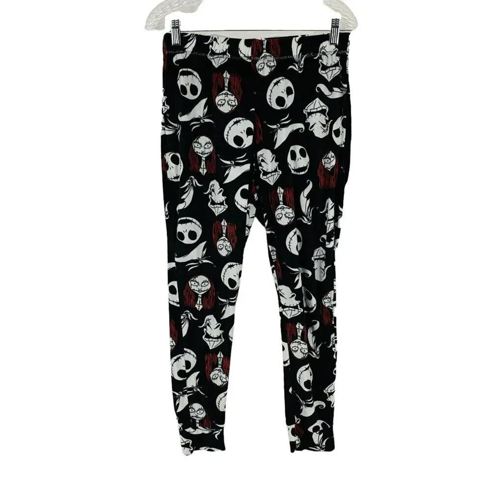 Disney Nightmare Before Christmas Fleece Jogger Pajama Small